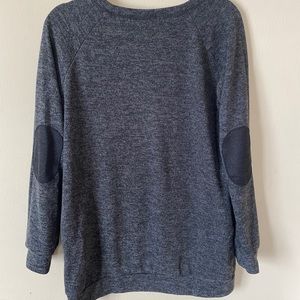 Super Cozy Long Sweater with Elbow Pads